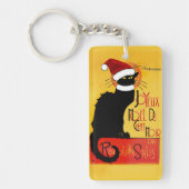 Joyeux Noël Du Chat Noir Sleutelhanger (Voorkant)