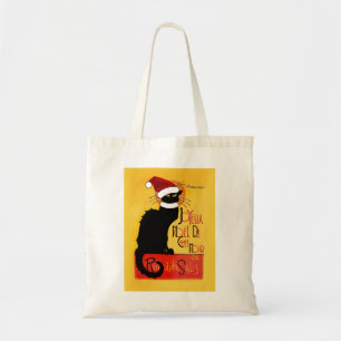 Joyeux Noël Du Chat Noir Tote Bag