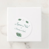 Joyeux Noël eenvoudige kerst Bedankjes Labels (In situ)