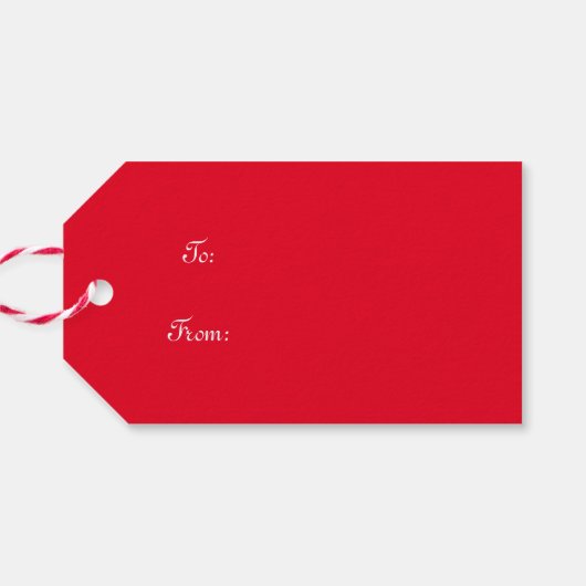 Joyeux Noël et bonne année Française Cadeaulabel (Achterkant Horizontaal)