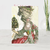 Joyeux Noel Feestdagen Kaart (Achterkant)