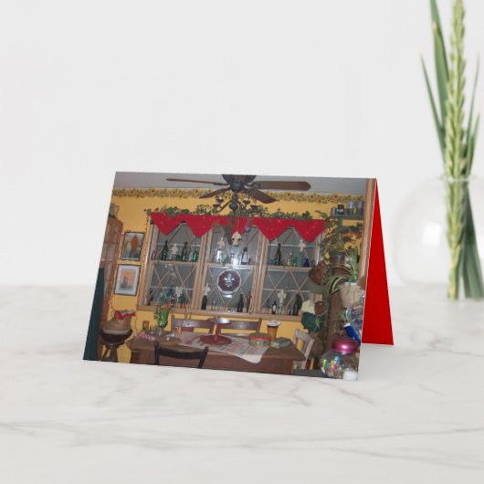 Joyeux Noel Feestdagen Kaart (Voorkant)