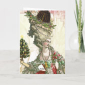 Joyeux Noel Feestdagen Kaart (Achterkant)