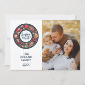 Joyeux Noel Feestdagenkaart (Voorkant)