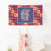 Joyeux Noel fFrench Merry kerstmuurgroet Spandoek (Insitu)