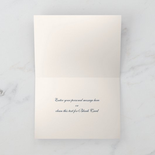 Joyeux Noël. Fijne Kunst Kerstmis Kaart in het Fra (Binnen)