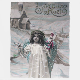 Joyeux Noel Fleece Deken