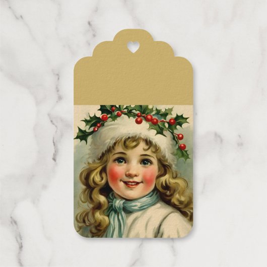 Joyeux Noël Folie Gift Label (Achterkant)