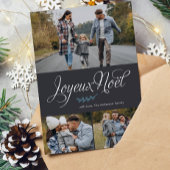 "Joyeux Noel" Fotogalerij van Drie Feestdagenkaart