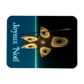 Joyeux Noel - Fractal Inuit Hunter Magneet (Horizontaal)