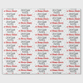 Joyeux Noël - Frans kerstpapier Cadeaupapier (Vlak)