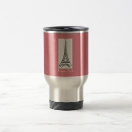 Joyeux Noel Frans Kerstroze Eiffeltoren Mok