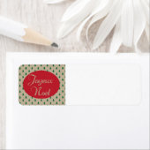 Joyeux Noel - Franse kerst retour labels (Insitu)
