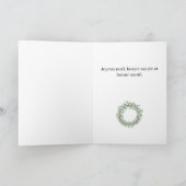 Joyeux Noël, Franse kerstfeestdag Kaart (Binnen)