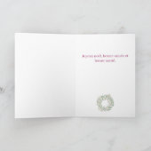 Joyeux Noël, Franse kerstman Feestdagen Kaart (Binnen)