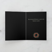 Joyeux Noël, Franse kerstman Feestdagen Kaart (Binnen)