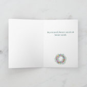 Joyeux Noël, Franse kerstman Feestdagen Kaart (Binnen)