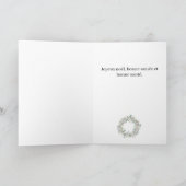 Joyeux Noël, Franse kerstman Feestdagen Kaart (Binnen)