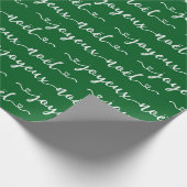 Joyeux Noel French Design Cadeaupapier (Hoek)