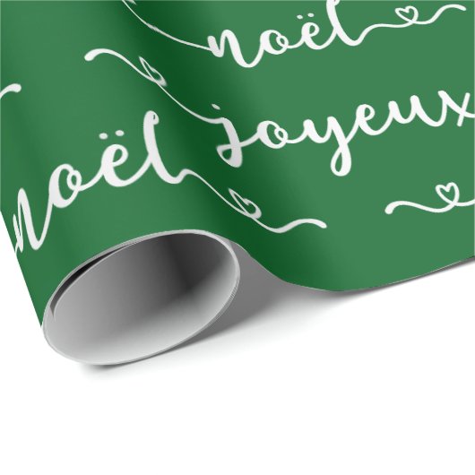 Joyeux Noel French Design Cadeaupapier (Rol Hoek)