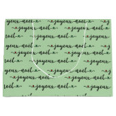Joyeux Noel French Design Groot Cadeauzakje (Voorkant)
