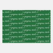 Joyeux Noel French Design  Inpakpapier Vel (Voorkant)