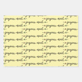 Joyeux Noel French Design Inpakpapier Vel (Voorkant 3)