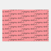 Joyeux Noel French Design Inpakpapier Vel (Voorkant 2)