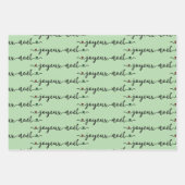 Joyeux Noel French Design Inpakpapier Vel (Voorkant)
