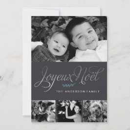 Joyeux Noel French Kerstmis Feestdagenkaart