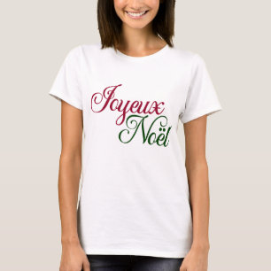 Joyeux Noel French Merry Kerstt shirt