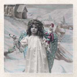 Joyeux Noel Glazen Onderzetter