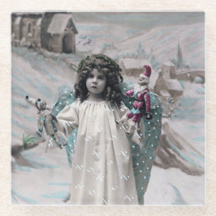 Joyeux Noel Glazen Onderzetter