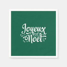 Joyeux Noel Green Servet