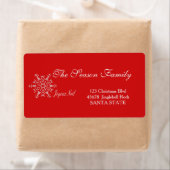 Joyeux Noël Holiday Adres: Etiket (Insitu)