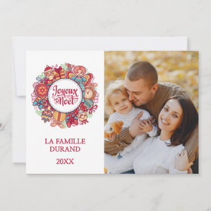 Joyeux Noel Holiday Card Feestdagenkaart