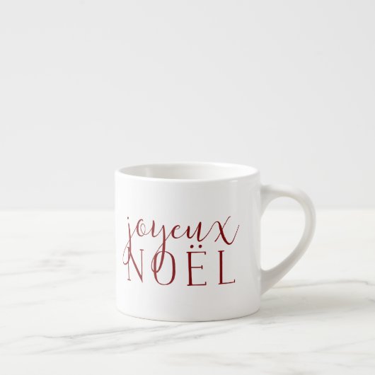 Joyeux Noel Holiday Espresso Kop (Rechts)