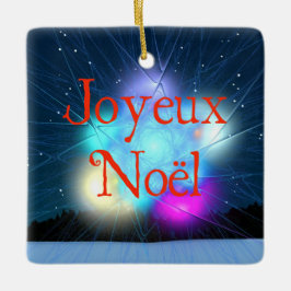 Joyeux Noel - Jack Frost Keramisch Ornament