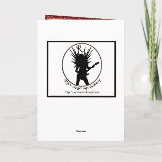 Joyeux Noel Kaart (Achterkant)