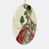 Joyeux Noel Keramisch Ornament (Rechts)