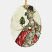 Joyeux Noel Keramisch Ornament (Voorkant)
