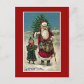 Joyeux Noel  kerst Feestdagenkaart (Voorkant)