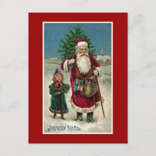 "Joyeux Noel"  kerst Feestdagenkaart
