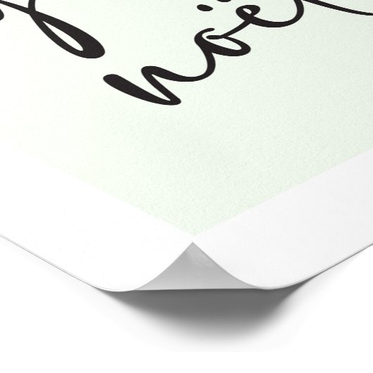 Joyeux Noel Kerst Kunst Print of Poster (Hoek)