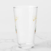 Joyeux Noel Kerstboom Gouden Sneeuwvlokken Glas (Links)