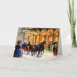 Joyeux Noël. kerstKaart in het Frans Feestdagen Kaart