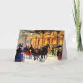 Joyeux Noël. kerstKaart in het Frans Feestdagen Kaart (Voorkant)