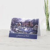 Joyeux Noël. kerstKaart in het Frans Feestdagen Kaart (Voorkant)