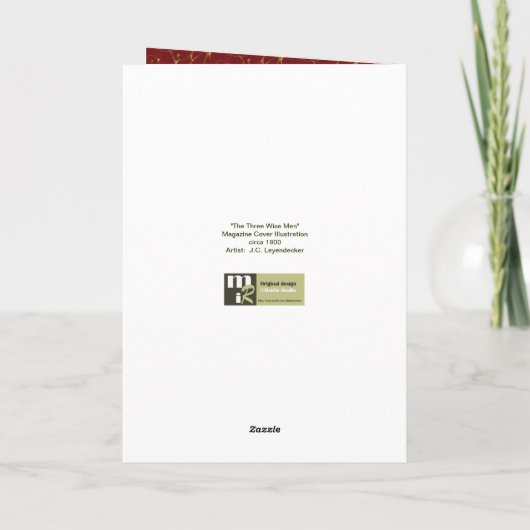 Joyeux Noël. kerstKaarten in het Frans Feestdagen Kaart (Achterkant)