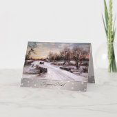Joyeux Noël. kerstKaarten in het Frans Feestdagen Kaart (Voorkant)